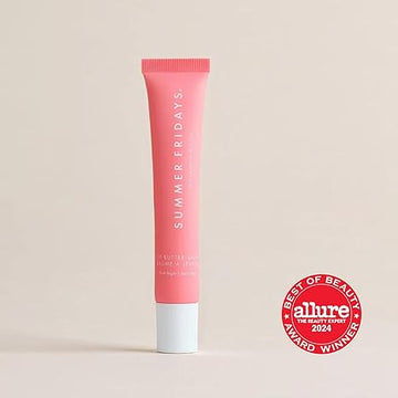 Summer Fridays Tinted Lip Butter Balm - Conditioning Vegan Lip Balm for Instant Moisture, Shine & Hydration - Sheer-Tinted, Soothing Skincare